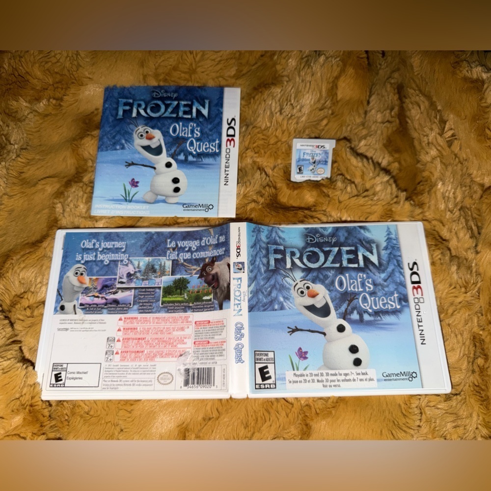 Nintendo 3DS Game: Frozen Olaf’s Quest - Picture 3 of 8